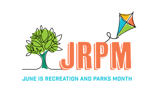 June is Recreation and Parks Month Logo